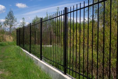Security Fence Installation detail